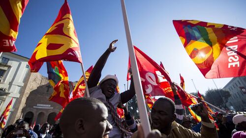 Manifestazione a Roma 8
