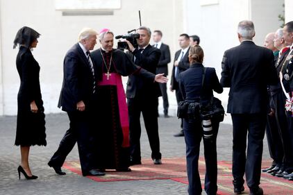 Melania Trump incontra Papa Francesco 8