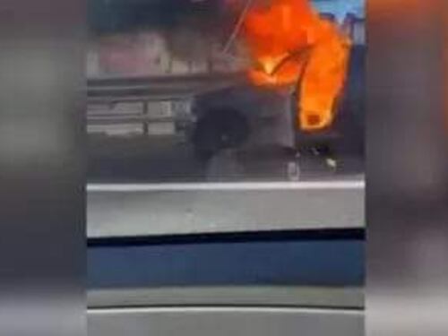 Roma, filmò l'incendio invece di aiutare. Denunciato l'autore del video
