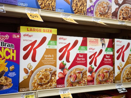 Ferrero fa colazione con i cereali Kellogg