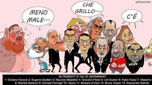 Ferrara il più odiato da M5S E lui li sfida: «Me ne frego»
