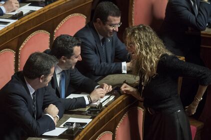 In Senato per il processo a Salvini 5