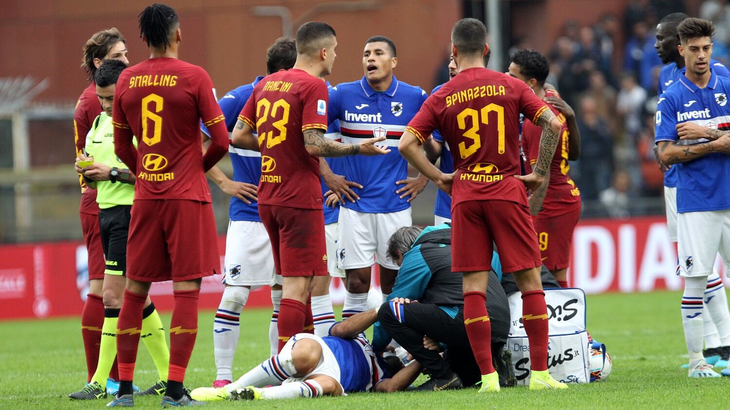 Serie A, Sampdoria-Roma 0-0. Cagliari e Udinese ok. Parma a valanga sul Genoa