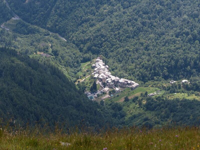 Triora visuale vallata