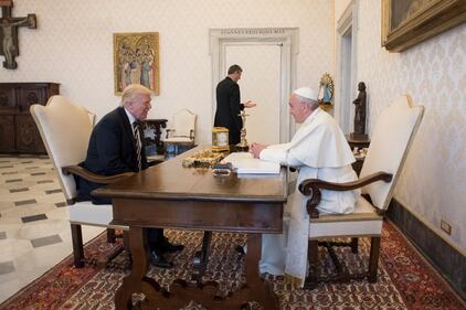 Vaticano, Donald Trump incontra Papa Francesco 4