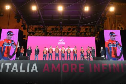 La presentazione delle squadre del Giro d'Italia 8