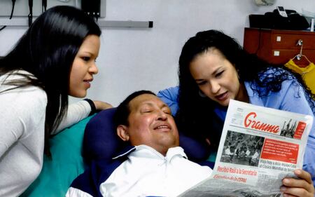 Chavez fotografato in ospedale a Cuba 3
