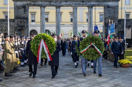 Commemorazione dei caduti al Sacrario dei Caduti di Milano 1