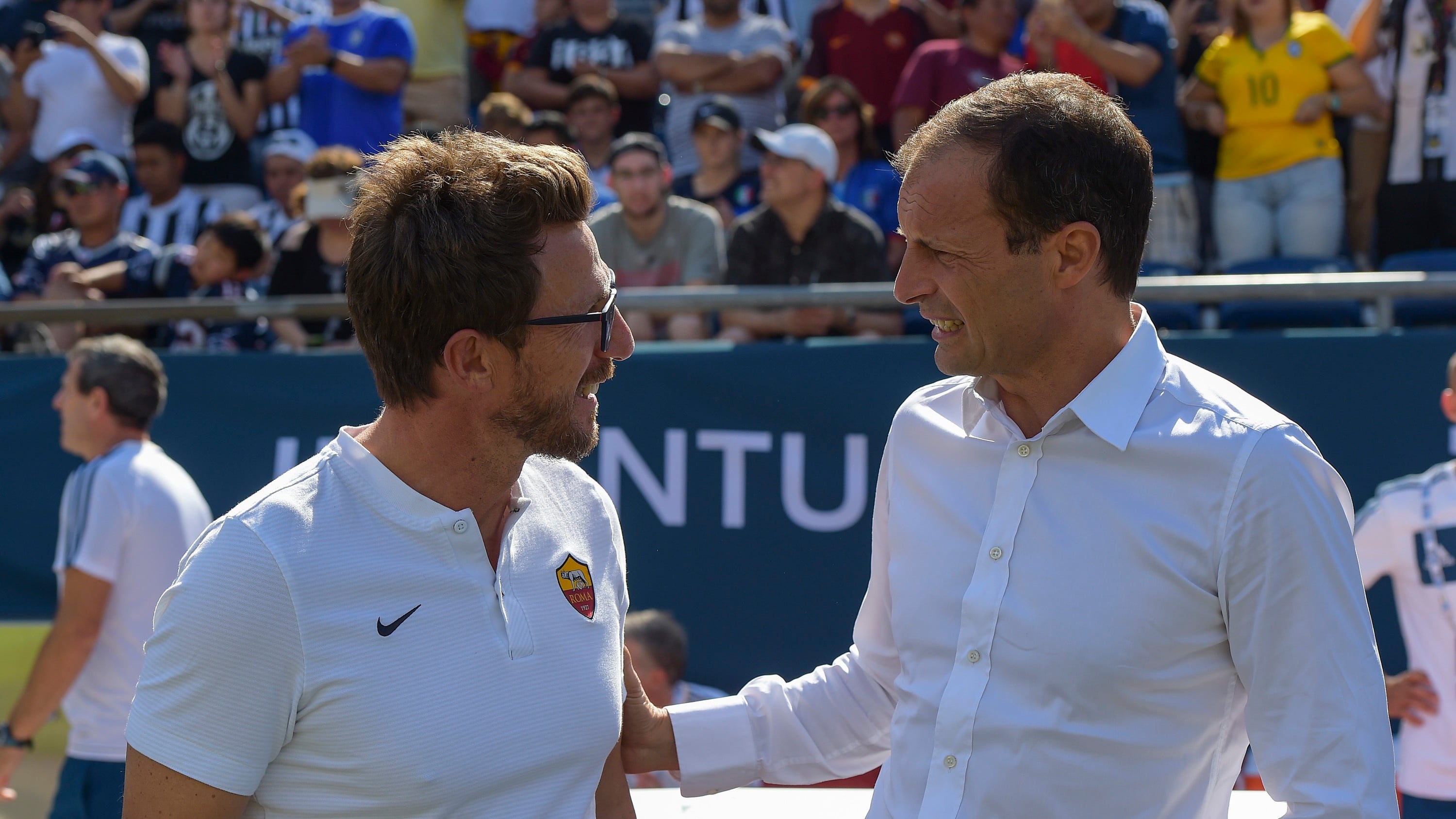 Roma-Juve, stavolta «volemose bene»?