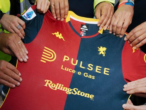 Rolling Stone Italia e Genoa CFC insieme