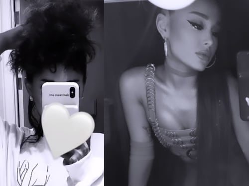 Ariana Grande mostra i suoi veri capelli, corti e ricci