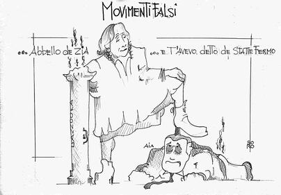 La vignetta del giorno: Falsi Movimenti 1