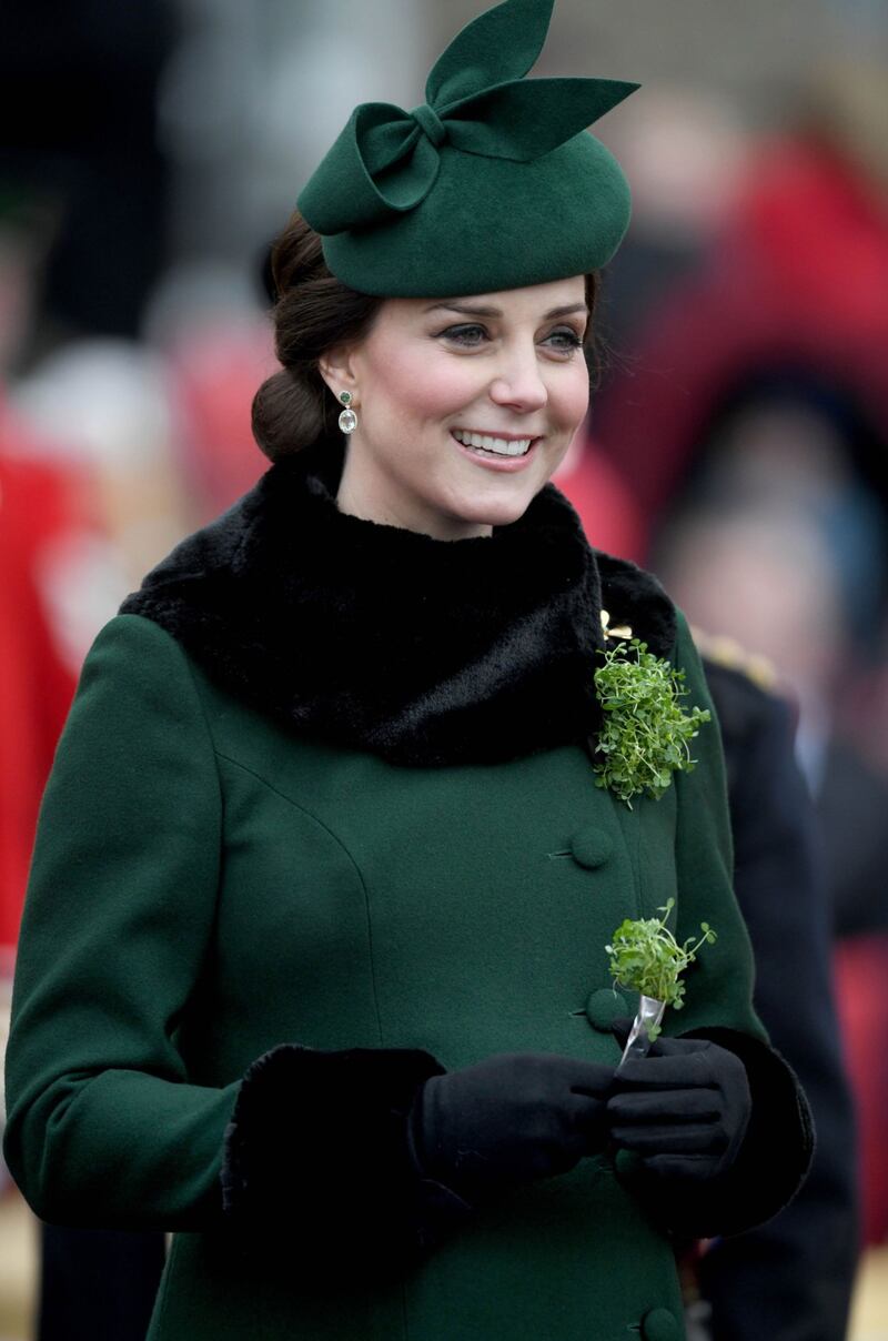 Kate Middleton in verde per San Patrizio 12