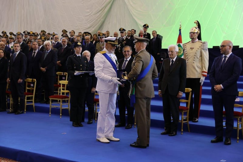 cerimonia di avvicendamento nella carica di Capo di Stato Maggiore della Difesa 5