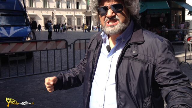 Quel finto Beppe Grillo davvero a cinque stelle