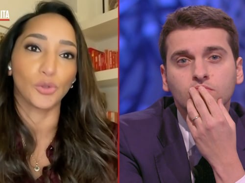 "Oriana Fallaci islamofoba", "Porti rispetto". Scontro tv tra Giubilei e Randa Ghazy