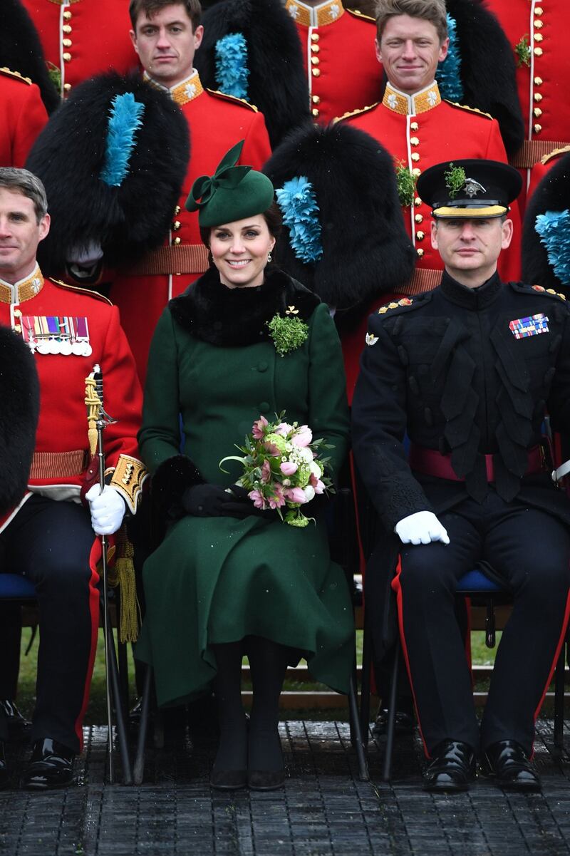 Kate Middleton in verde per San Patrizio 16