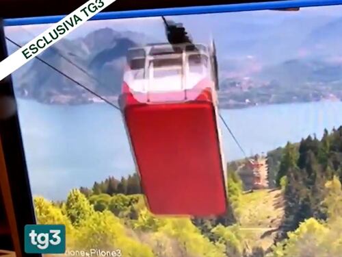 Mottarone, il video della tragedia