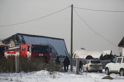 Aereo si schianta in Kazakistan 3