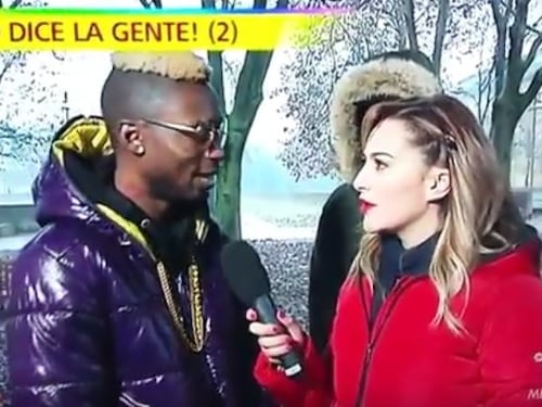 Bello Figo intervistato a Striscia: "Non sono un profugo mi mantengono gli italiani"