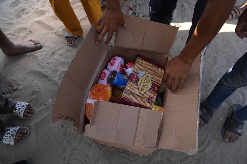 Caos aiuti a Gaza: le immagini della calca 5