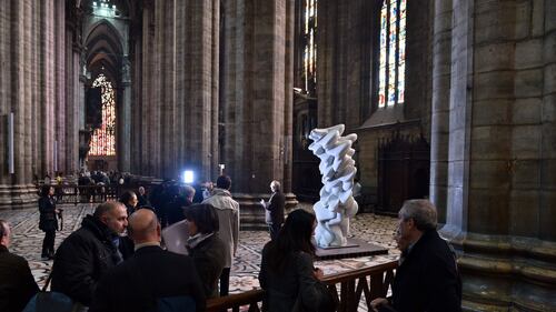 Una nuova scultura nel Duomo di Milano 6