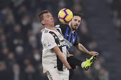 La Juventus vince il derby d'Italia contro l'Inter: le immagini dello Stadium 14