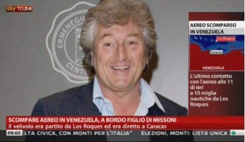 Venezuela, aereo scomparso. A bordo Vittorio Missoni 5