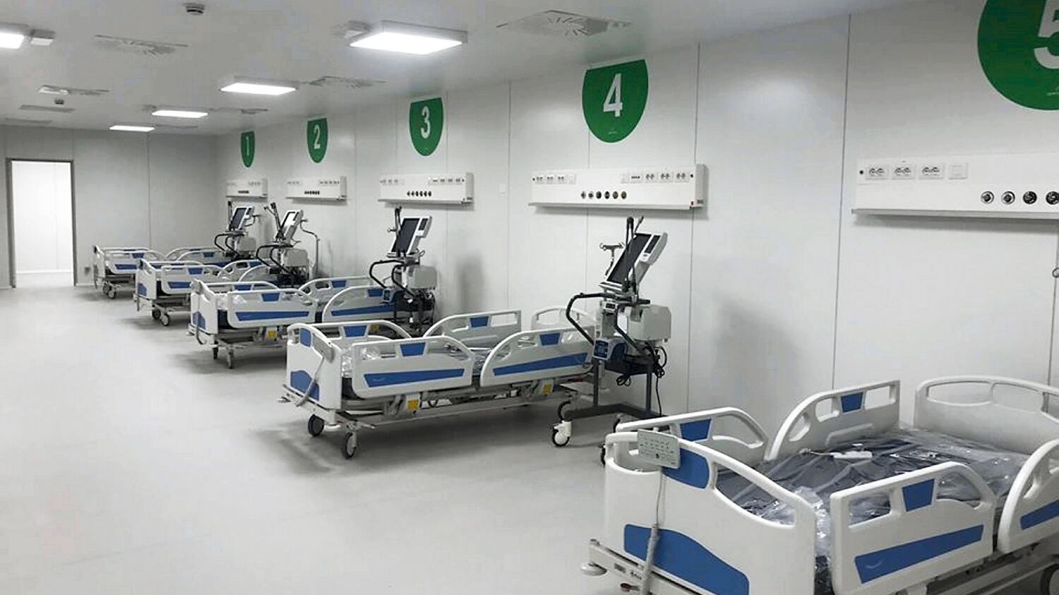 La rivincita dell'Ospedale in Fiera: lascia l'ultimo paziente
