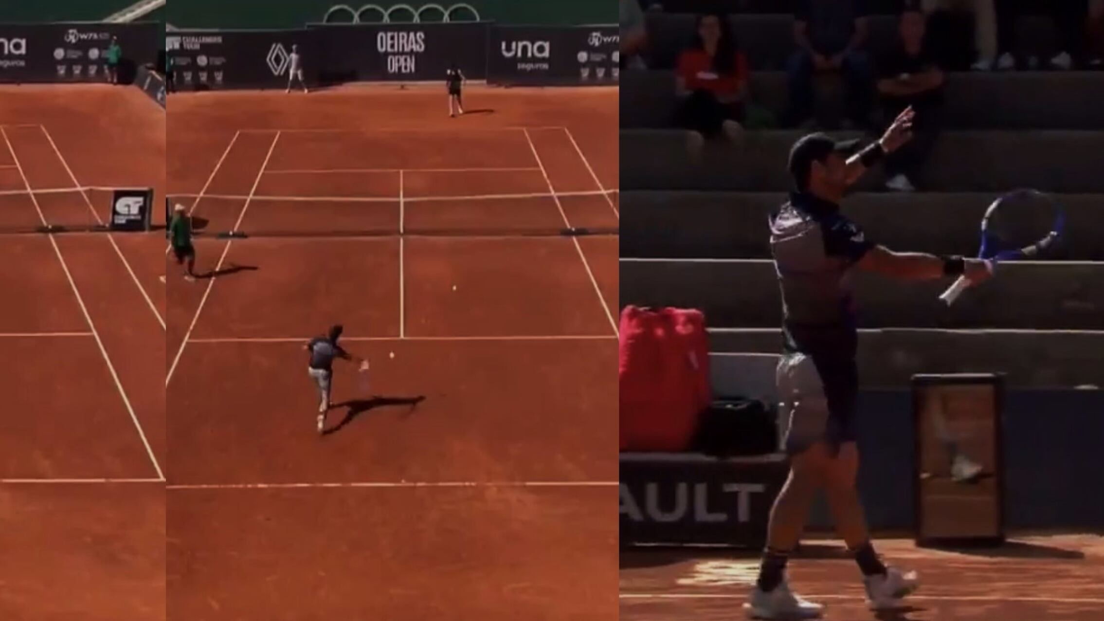 Scaglia la pallina e colpisce un dirigente: Fognini rischia la squalifica