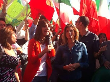 Il flash mob di Forza Italia contro Mare Nostrum 1