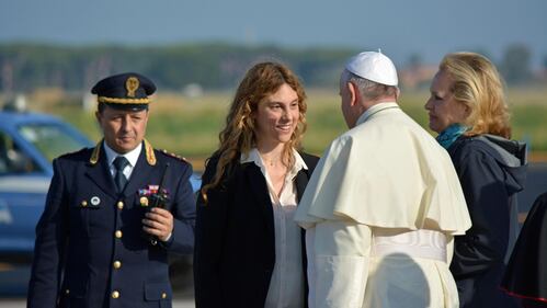 Papa Francesco in partenza per Amman 7