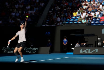 Jannik Sinner vola in finale agli Australian Open: le immagini più belle del match contro Djokovic 7