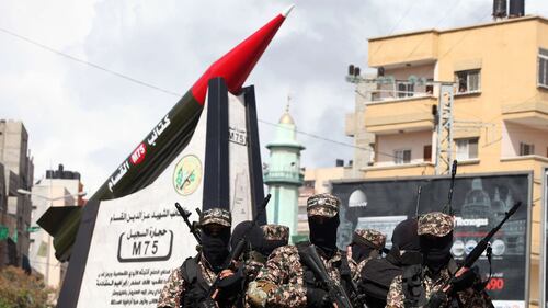 Inaugurato a Gaza City il monumento al razzo "m75" 7