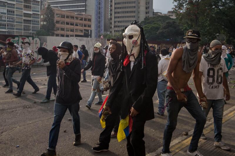 Duri scontri in Venezuela 8