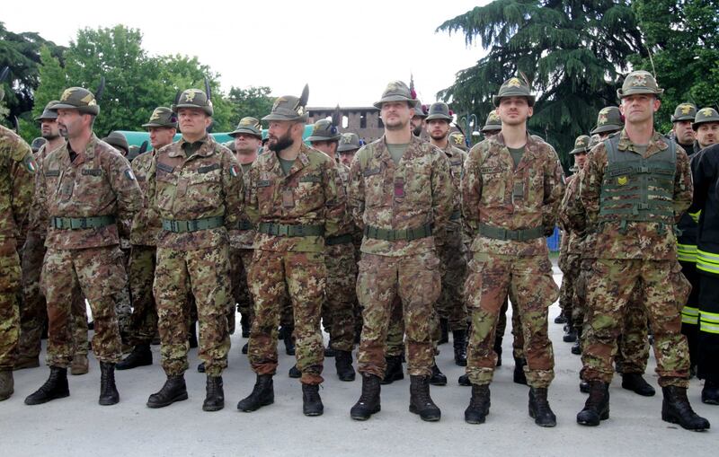 A Milano l'adunata degli Alpini 12