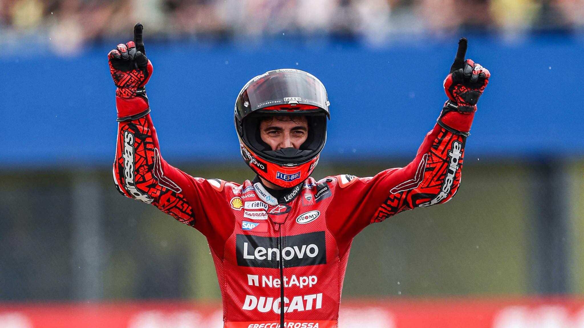 Due Ducati e due Aprilia. L'Italmoto ora è una potenza