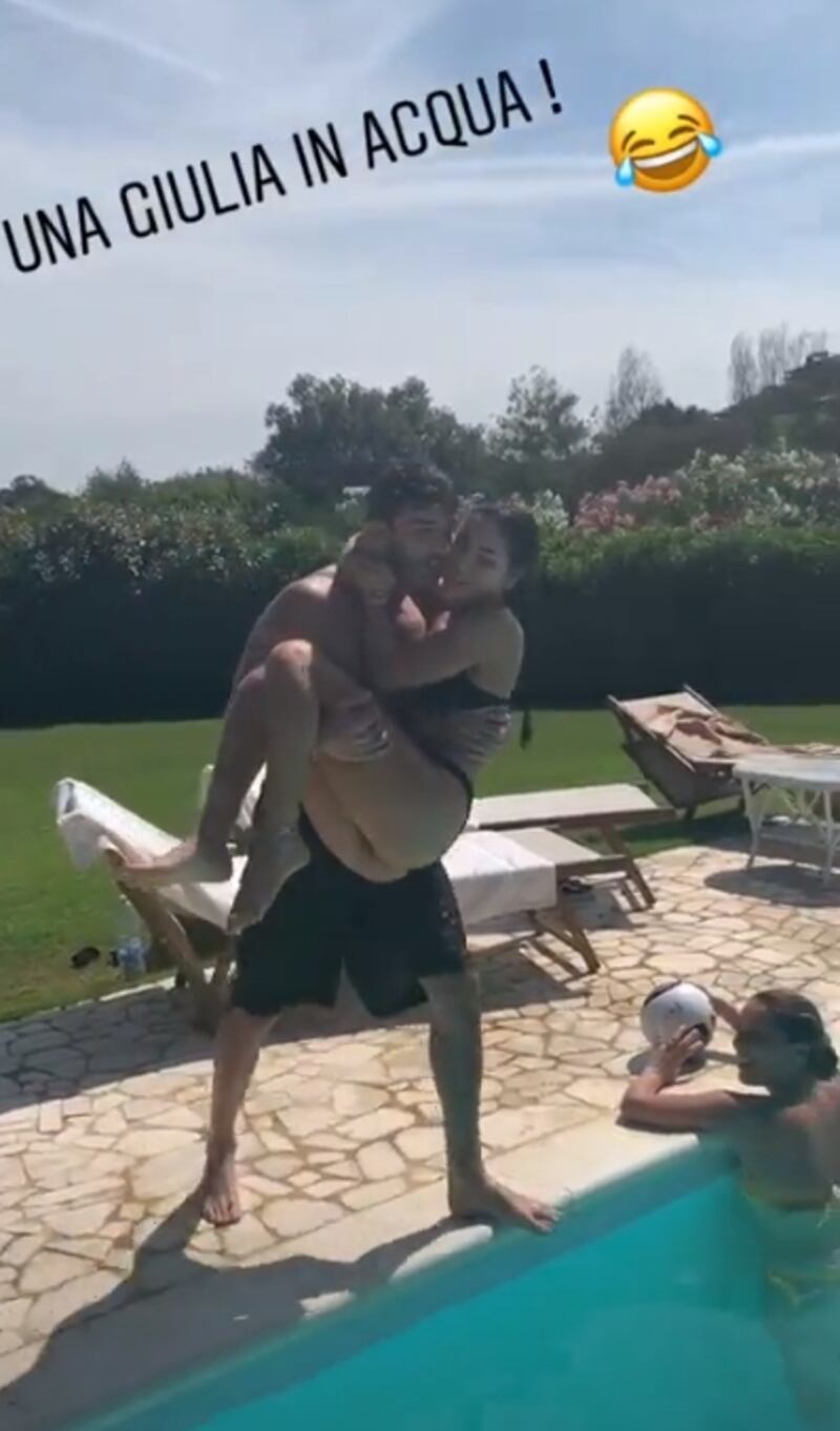 Giulia De Lellis e Andrea Iannone