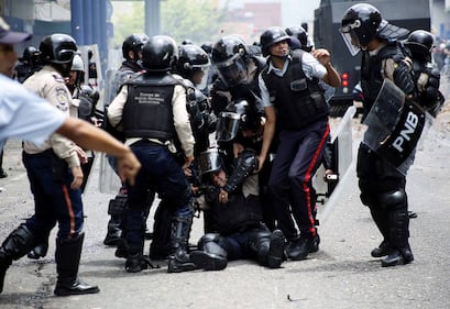 Duri scontri in Venezuela
