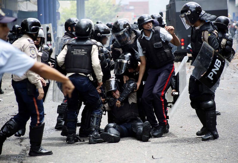 Duri scontri in Venezuela