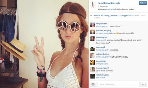 Camilla Mackintosh, gambe chilometriche su Instagram 5