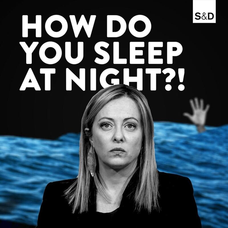 La foto pubblicata dal gruppo S&D su Facebook