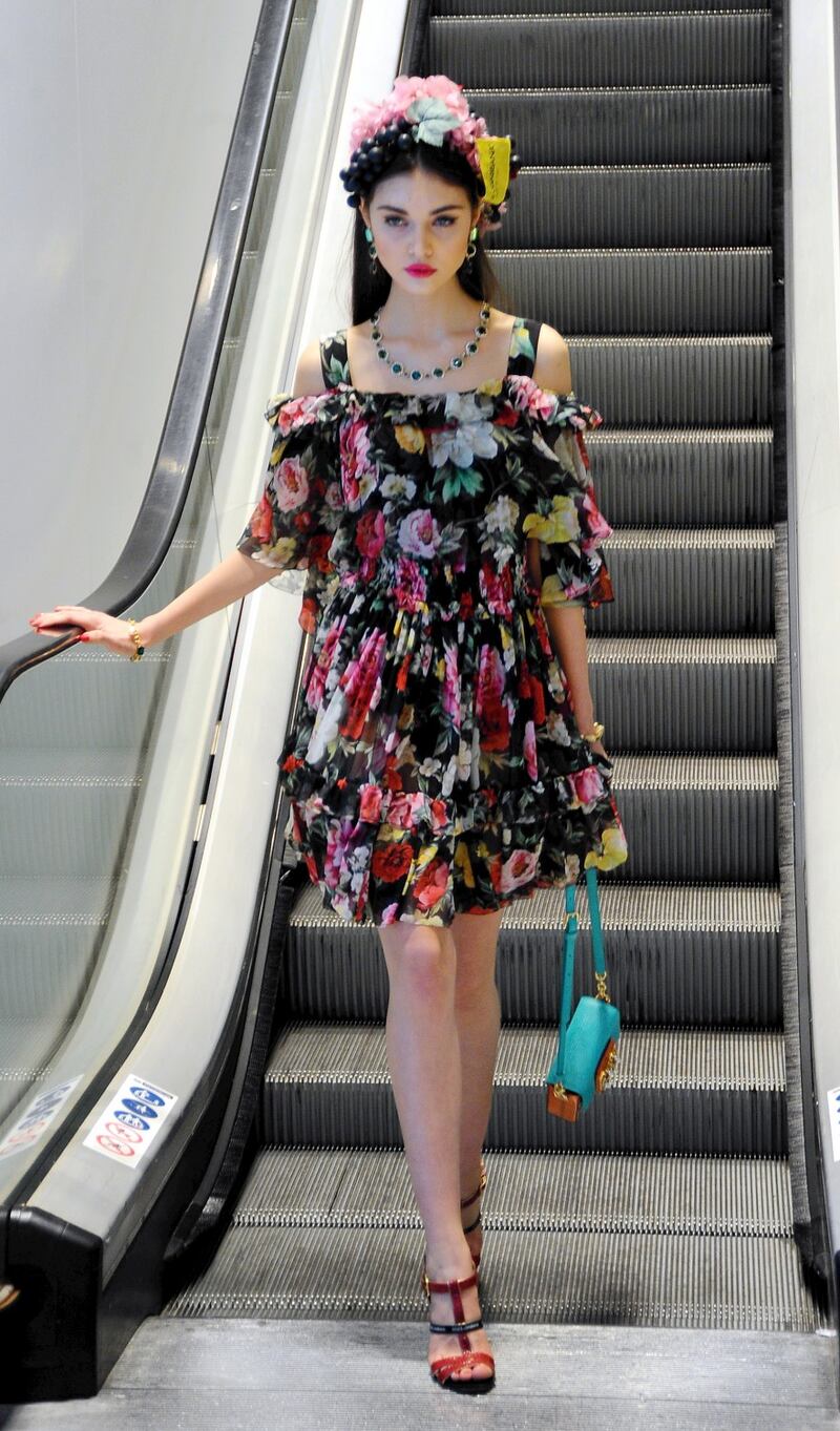 Dolce & Gabbana, sfilata alla Rinascente 9