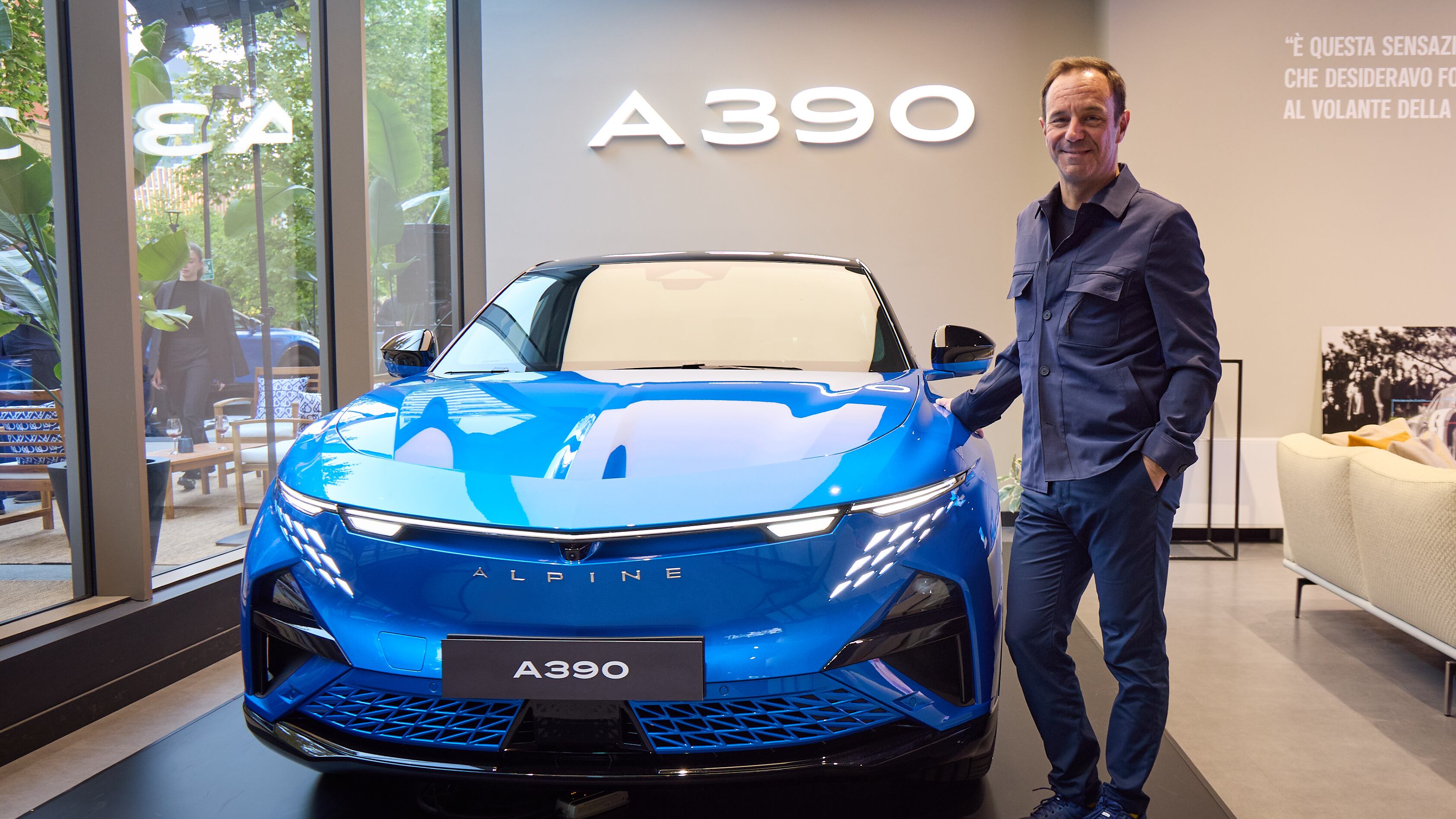 Guigues: "La vera sfida di oggi? Avere un brand forte e riconoscibile. A390 l'auto più completa senza perdere il Dna Alpine"