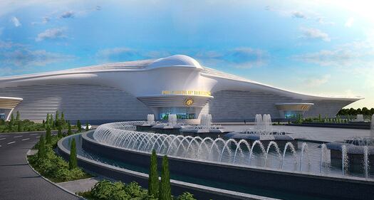 Il gabbiano di Ashgabat, nuovo aeroporto in Turkmenistan 2