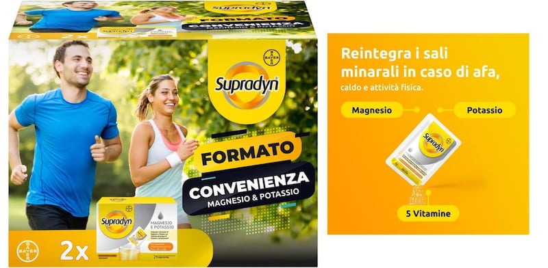 Supradyn magnesio e postassio