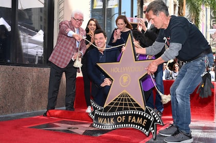 Seth MacFarlane riceve la stella sulla Walk of Fame di Hollywood 3