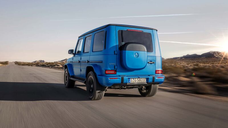 Nuova Mercedes Classe G elettrica, guarda tutte le foto 13