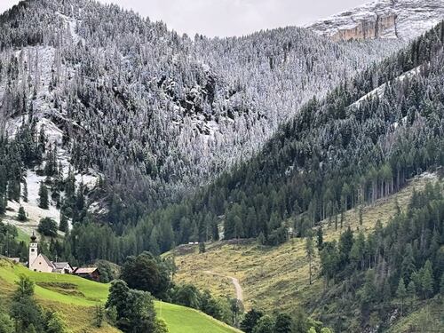 Fine settimana di freddo e neve: ecco dove arriva l'autunno in Italia
