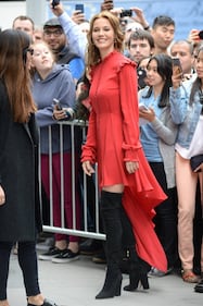 Connie Nielsen, il vento alza la gonna sul red carpet 13